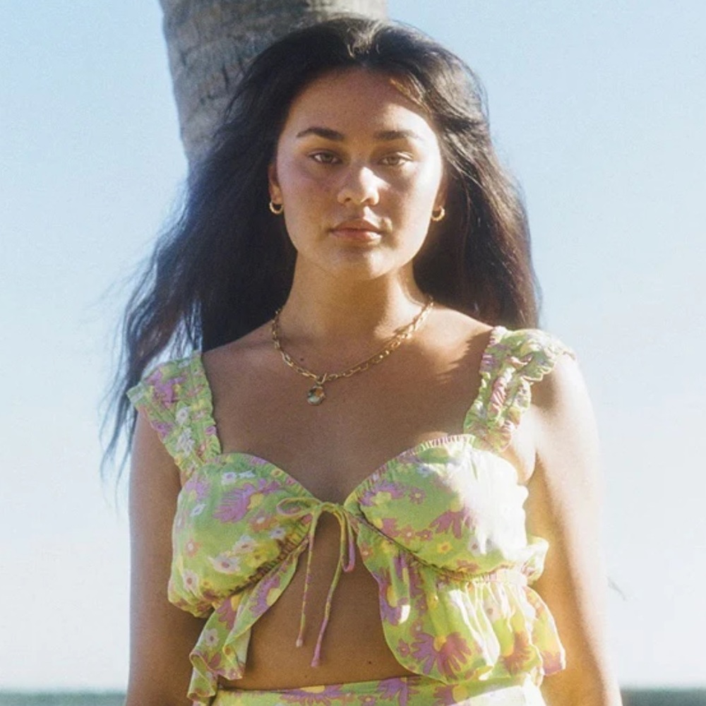 NWT Sabo Skirt Shev Top